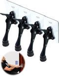 Door Stopper with Adhesive Bracket Stickers, No Drilling or Tools Needed by HASHI