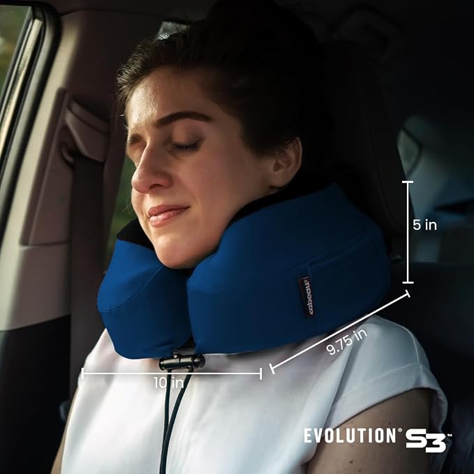 Cabeau Airplane Travel Pillow for Long Flights - Image 5