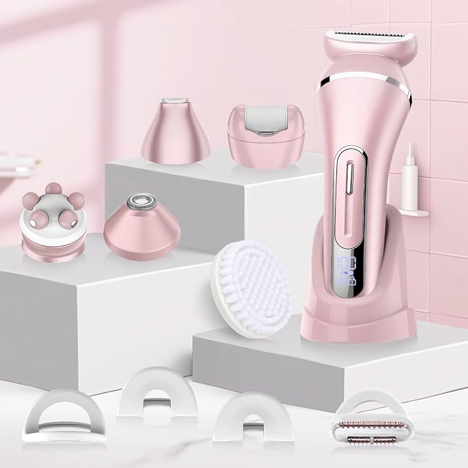 Electric Shavers for Women, 7 in 1 Hair Removal Kit - Image 8