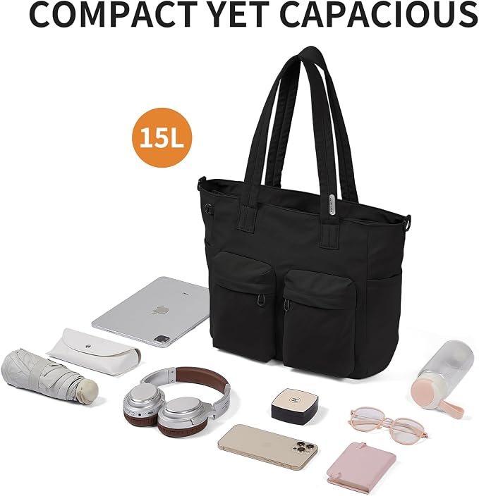 aji Tote Bag for women work, Water-Resistant Tote Bag - Image 6