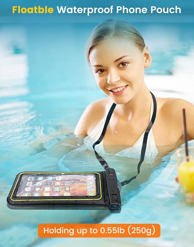 IP68 Waterproof Phone Pouch, Floating Waterproof Phone Case - Image 2