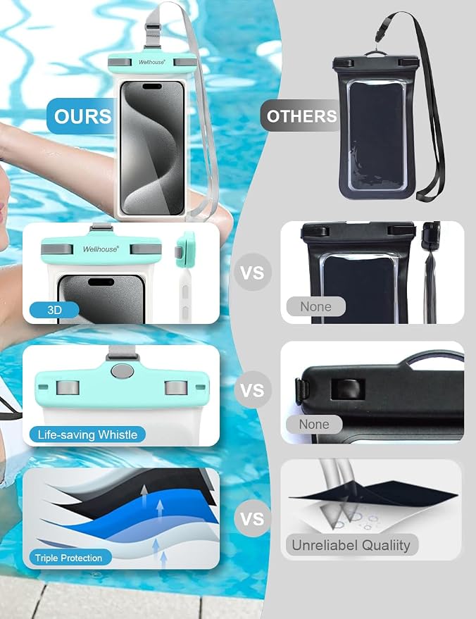 wellhouse Waterproof Phone Pouch, Waterproof Phone Case - Image 5