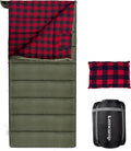 0 Degree Sleeping Bag Cotton Flannel Winter Cold Weather by Keencamp