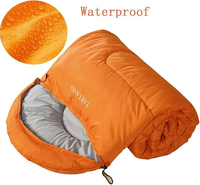 FARLAND Sleeping Bags 30℉ for Adults Teens Kids - Image 9
