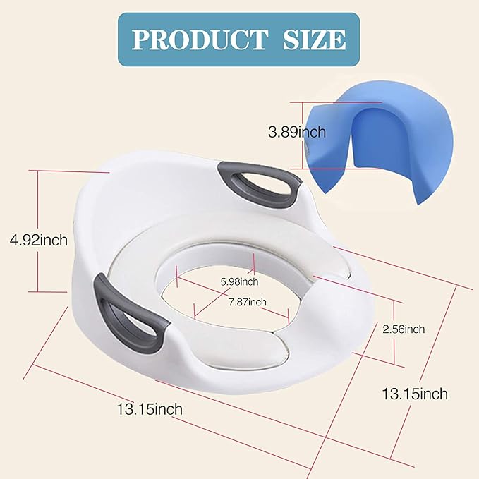 Potty Training Seat for Boys Girls Kids Toddlers Toilet Training Seat Potty - Image 7