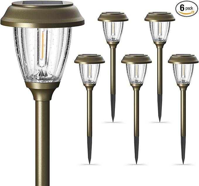 XMCOSY+ Solar Lights Outdoor 10/25 LM LED by XMcosy