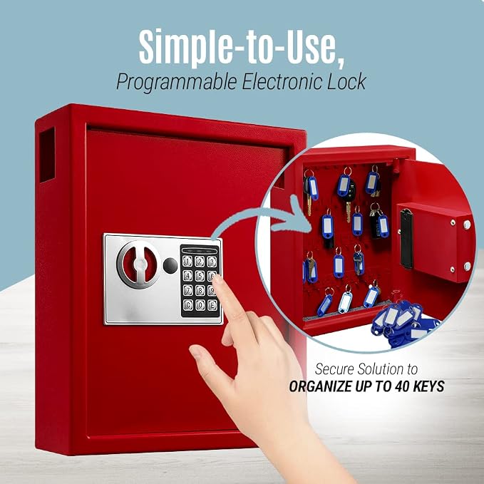 Adiroffice Key Holder Wall Mount - Image 4