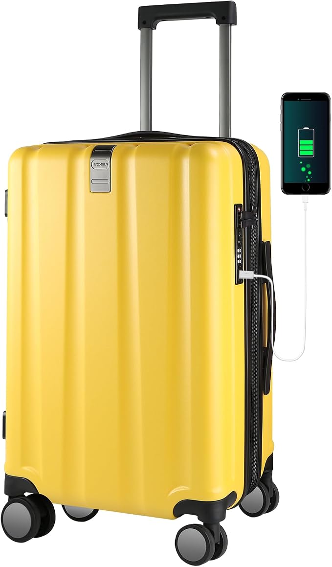 KROSER Hardside Expandable Carry On Luggage by KROSER