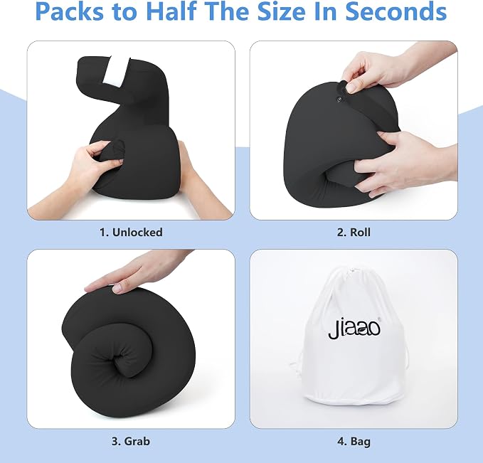 Travel Neck Pillow, Advanced Neck Support - Image 7