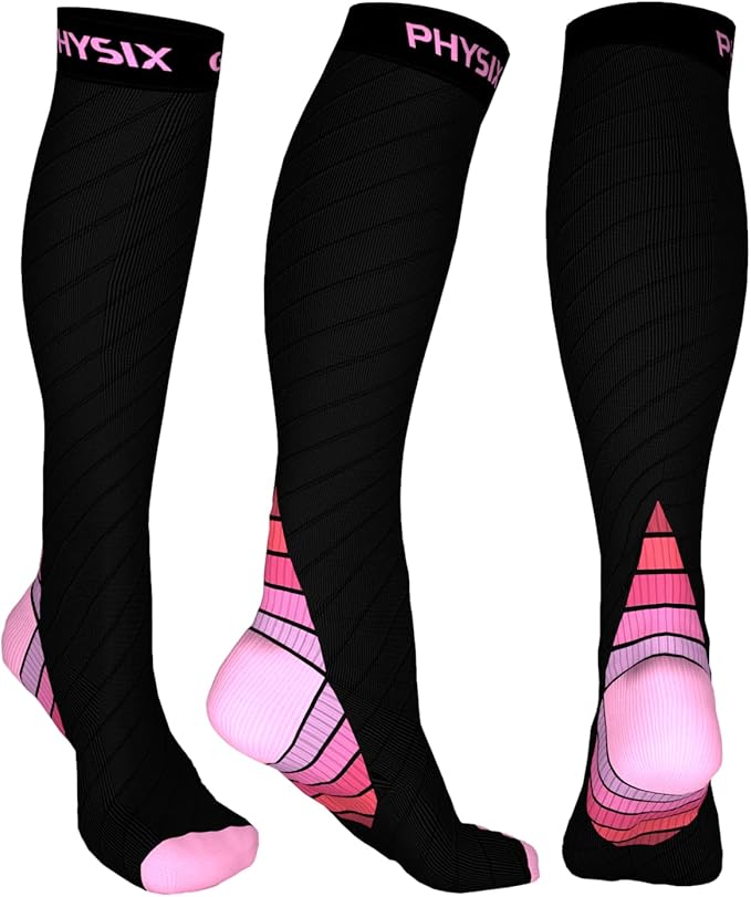 Physix Gear Compression Socks 20-30 mmHg by PhysixGearSport
