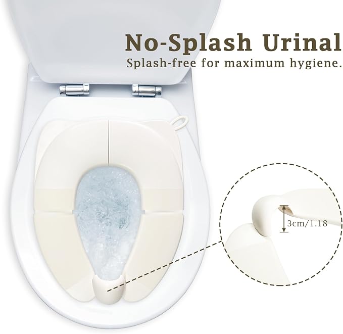 Portable Toilet Seat for Kids, Foldable Universal Fit Potty Training Seat - Image 3