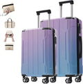 Merax Luggage Set 3 Piece Glossy PC Suitcases by Merax