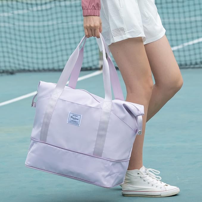 Travel Duffel Bag, Sports Tote Gym Bag, Shoulder Weekender Overnight Bag - Image 3