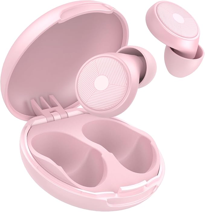 Ear Plugs for Sleeping Noise Cancelling -45dB, Soft and Reusable Silicone by taopodo