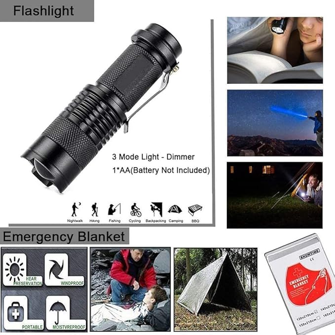 Gifts for Men Dad Him Birthday Christmas Fathers Day, Cool Gadget/Survival Gear - Image 6