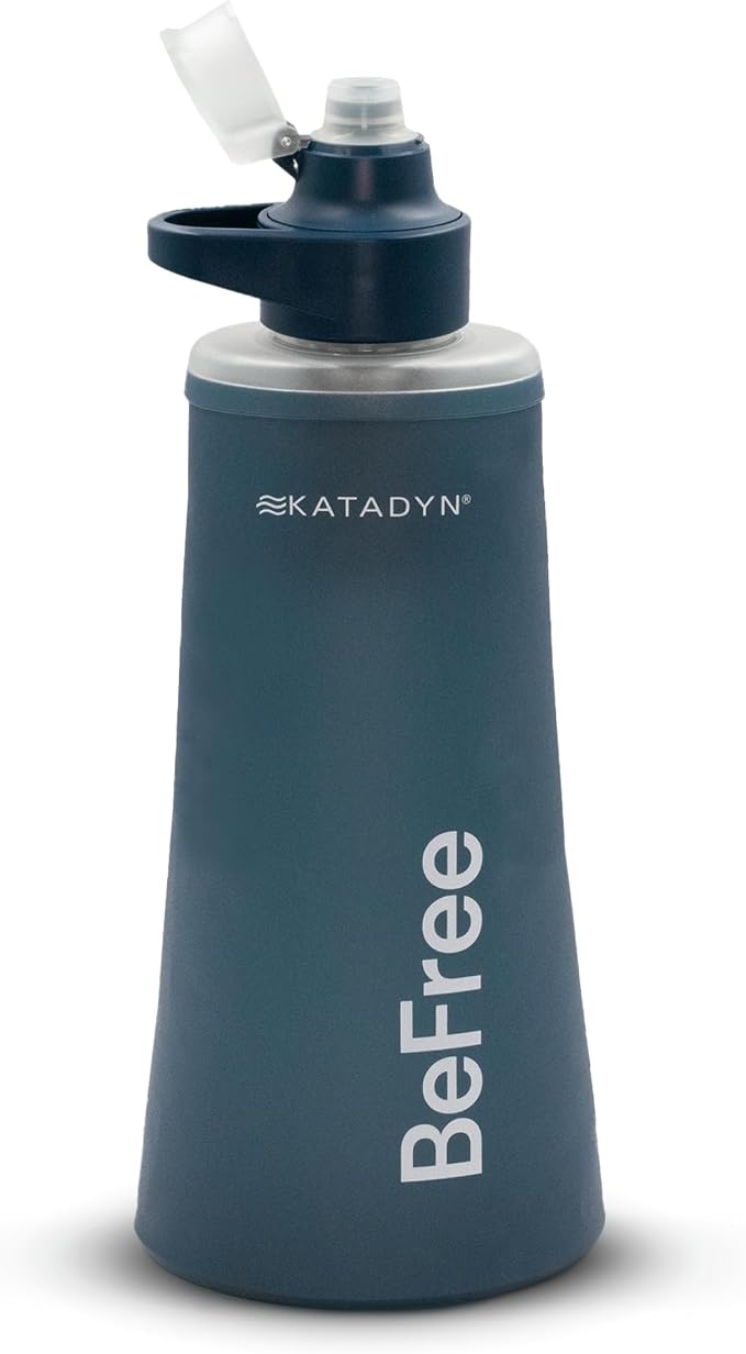 Katadyn BeFree 1.0L Ultralight Collapsible Water Filter Bottle by KATADYN