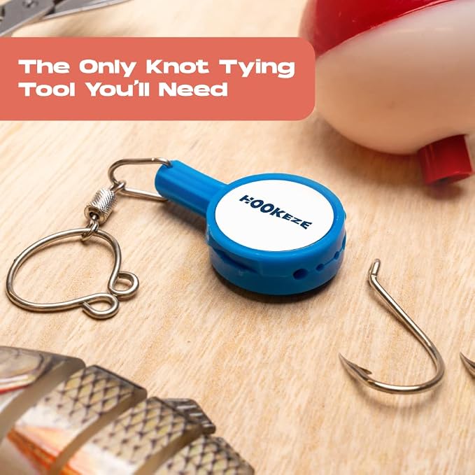 HOOK-EZE Fishing Knot Tying Tool | Protect from Fish Hooks | Tie Fishing Knots - Image 7