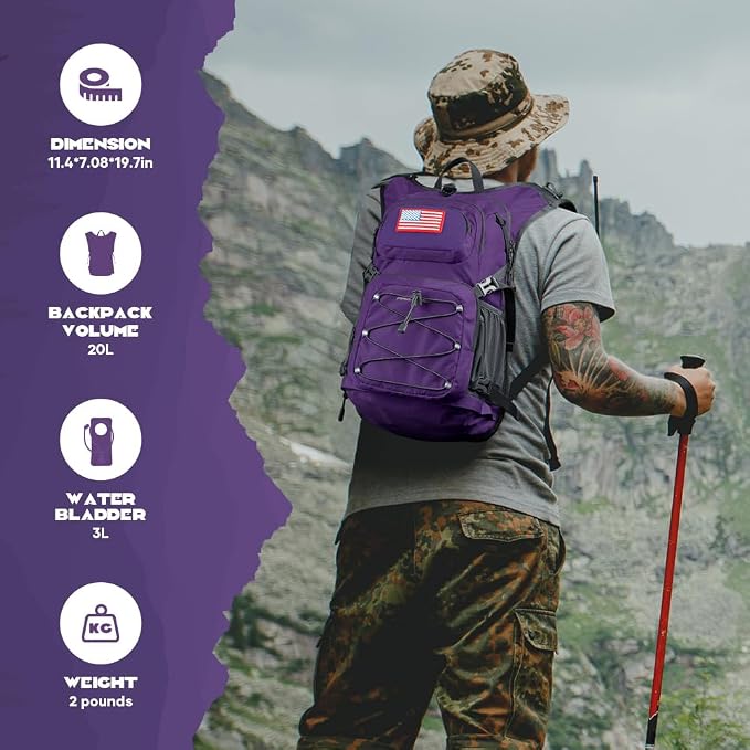 Maelstrom Hydration Hiking Backpack - Image 6