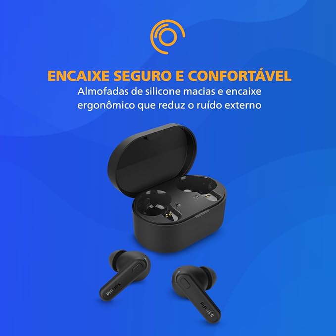 PHILIPS TAT1108 Wireless Earbuds, True Wireless Headphones, Powerful Bass - Image 5