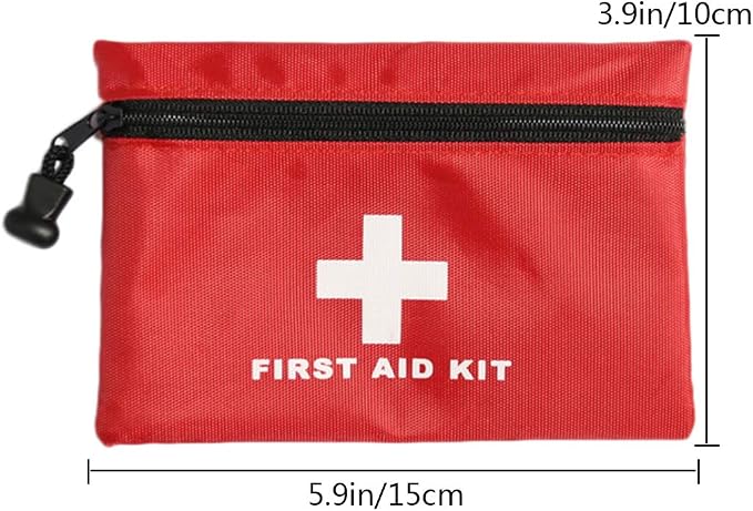 AOUTACC Mini First Aid Kit Empty, Travel Empty First Aid Kit Pouch Bag - Image 3