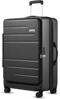 LUGGEX 28 Inch Luggage with Spinner Wheels, Expandable PC Hard Shell Checked by LuggeXLUGGAGE