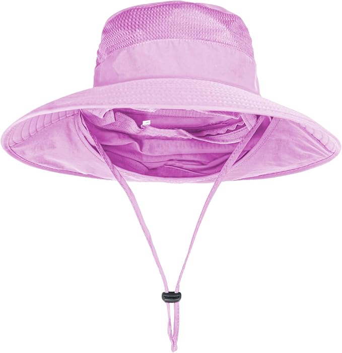 Sun Hats for Men Women Fishing Hat UPF 50+ Breathable Wide Brim Bucket Hats - Image 2