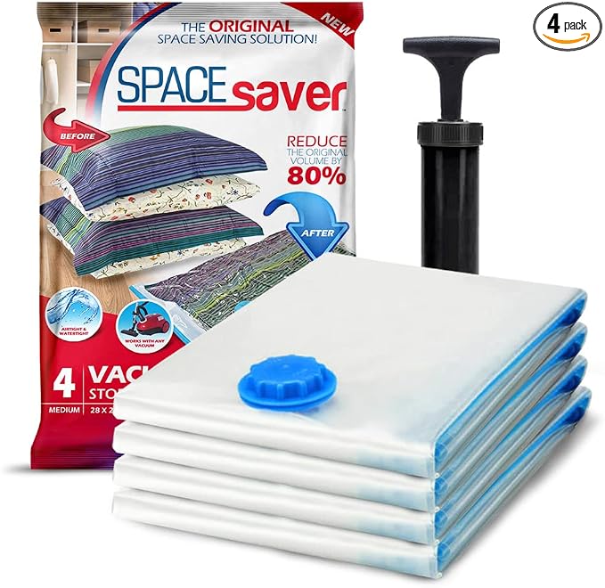 Spacesaver 10 Pack Small Vacuum Storage Bags by Spacesaver