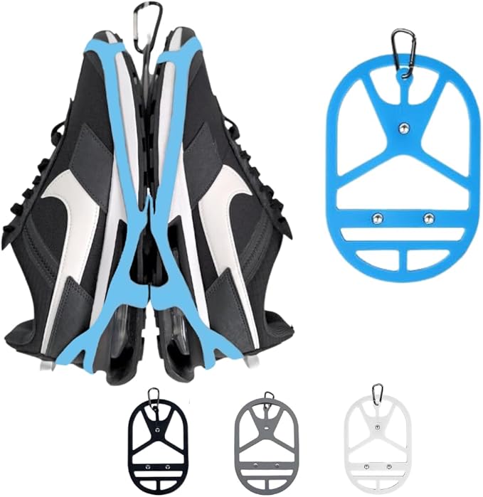 Shoe Holster For Backpack with Clip Hanger. Footwear Holder with Clip for by SPLANDIN