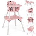 HONEY JOY 5-in-1 High Chair, Convertible Highchair by HONEYJOY