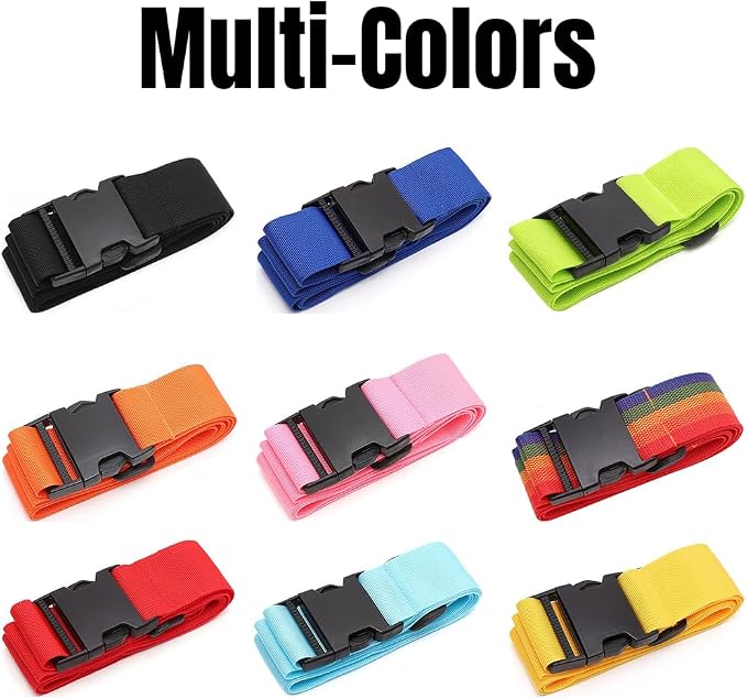 1PC Custom Embroidery Luggage Strap - Image 2