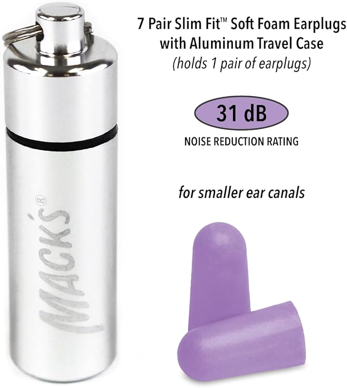 Mack’s Slim Fit Soft Foam Earplugs, 7 Pair - Image 2