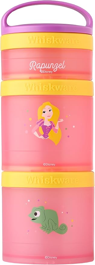 Whiskware Disney Princess Tangled, Stackable Snack Containers by Whiskware