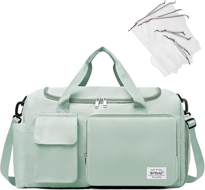 NPBAG Women Travel Duffel, Gym Workout Overnight Bag, Mommy Hospital Bag by NPBAG