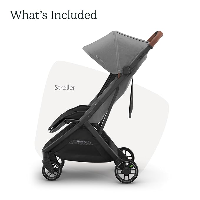 UPPAbaby Minu V3 Travel Stroller | Lightweight + Compact Design | One-Hand Fold - Image 2