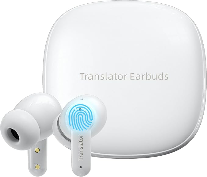 M3 Translator Earbuds Language Translator Device Sliding Design Support 144 by ANFIERLLC