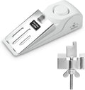 1 Pack 120dB Travel Door Stopper Alarm & Portable Door Lock, 3-Level by DouevoTotalHomeSecurity