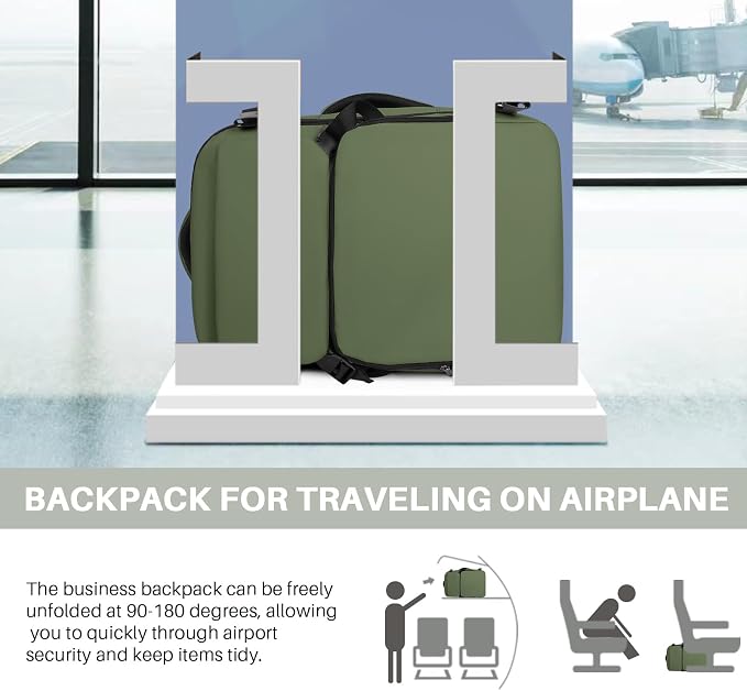 Travel Backpack Carry On Flight Approved, Lightweight Large Travel Backpack - Image 2