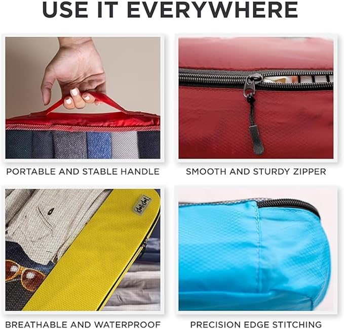 Medium Packing Cubes for Suitcases - Image 2