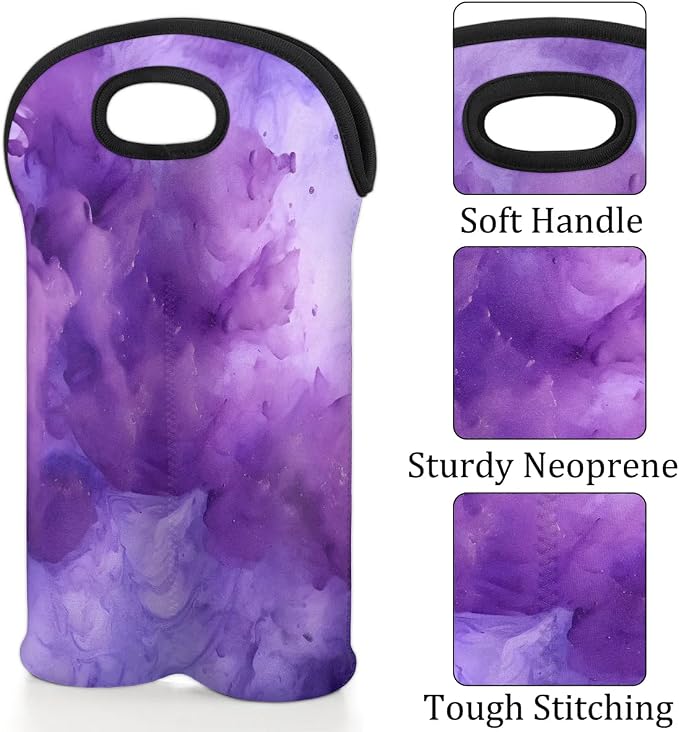 Wine Carrier Tote Personalized Bag - Image 3