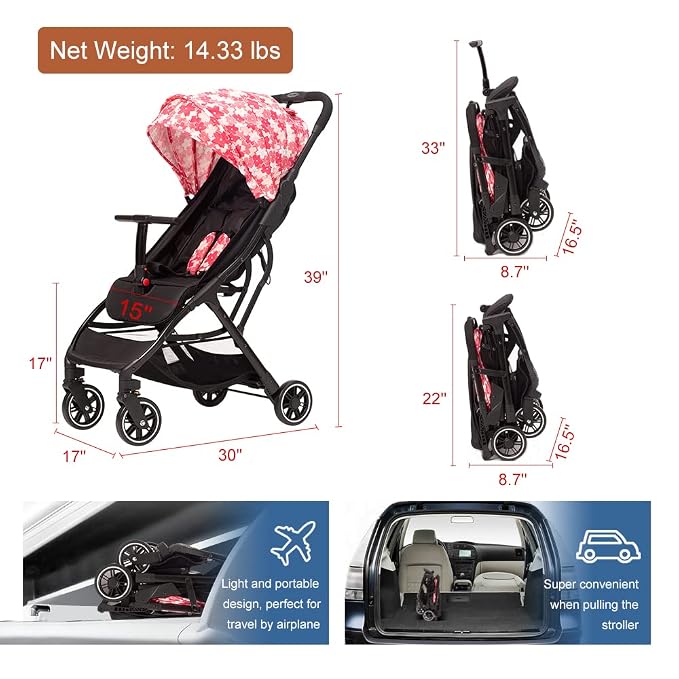COOL KIDS Portable Stroller - Image 6