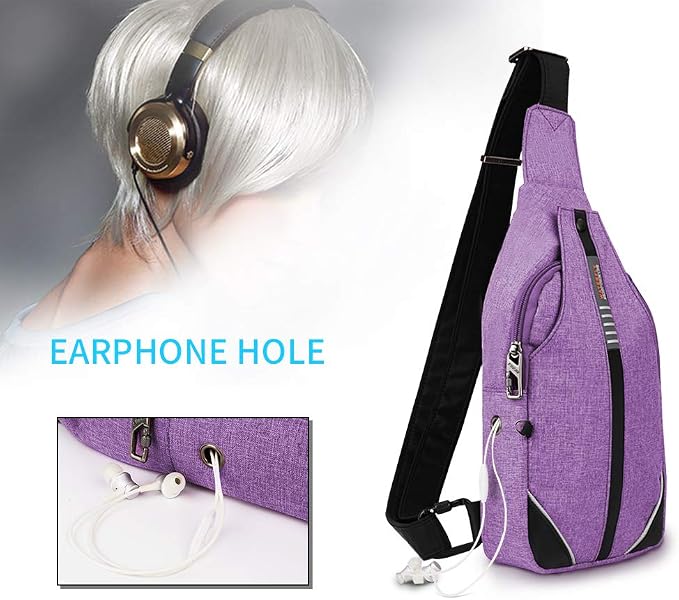 WATERFLY Small Crossbody Sling Backpack Anti Theft Backpack - Image 6