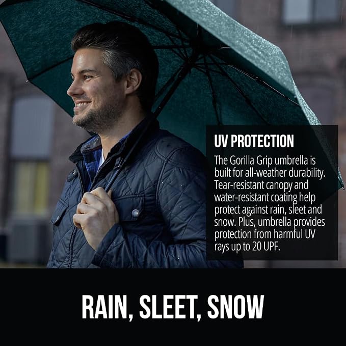 GORILLA GRIP Compact Stick Umbrella - Image 3