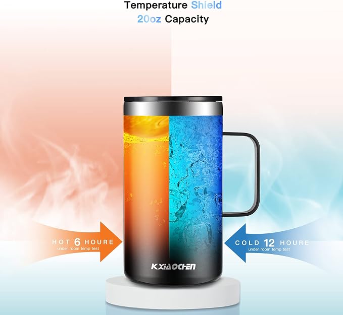 KXIAOCHEN 20oz Insulated Coffee Mug - Image 4