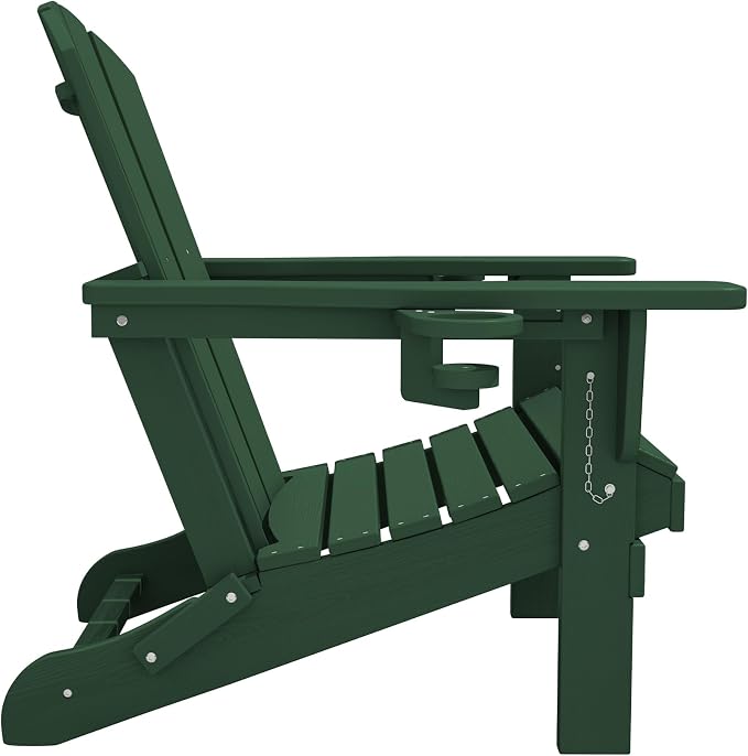 SERWALL Adirondack Chair with Cup Holders - Image 12