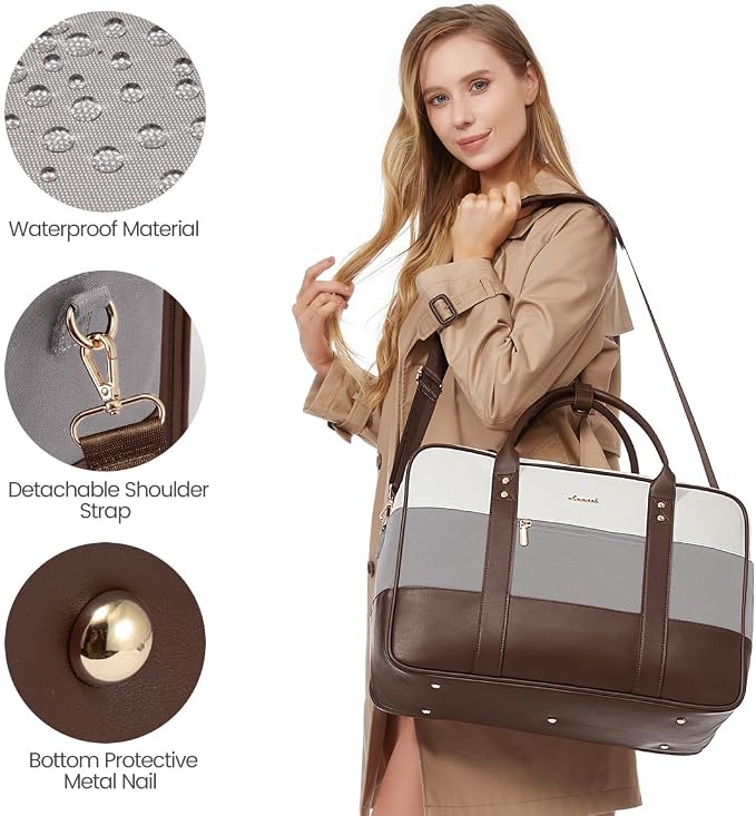 LOVEVOOK Weekender Travel Duffel Bag, Personal Item Duffle Bags - Image 5