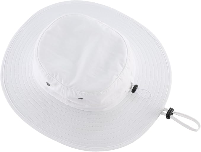 Home Prefer UPF50+ Mens Sun Hat Wide Brim Fishing Hat Sun Protection Beach - Image 5