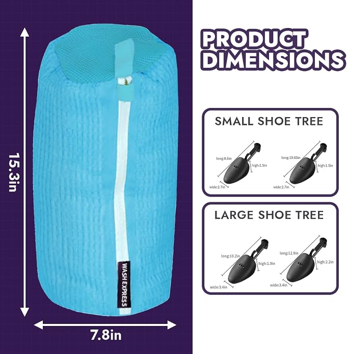 Shoe Cleaning Kit: Shoe Washing Bag, Mesh Laundry Bag - Image 5