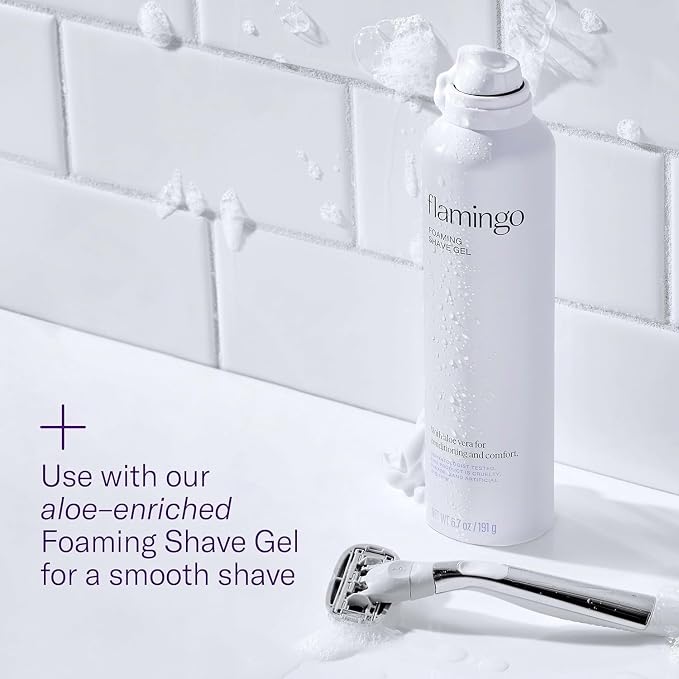Flamingo Shaving Razor Set for Women - Image 4