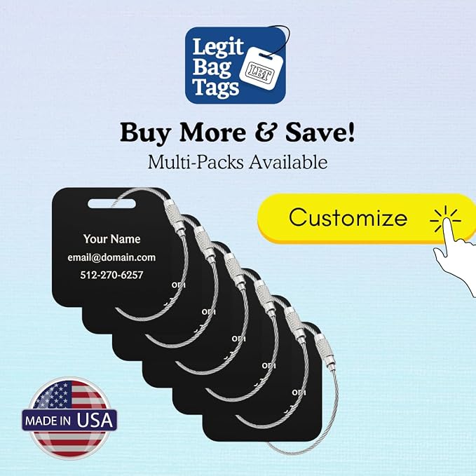 Custom Luggage Tags - Image 8