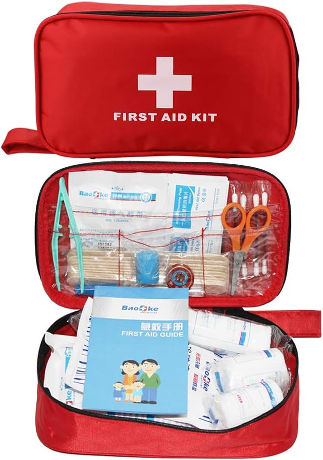 AOUTACC Compact First Aid Empty Pouch, Nylon Lightweight First Aid Bag - Image 5